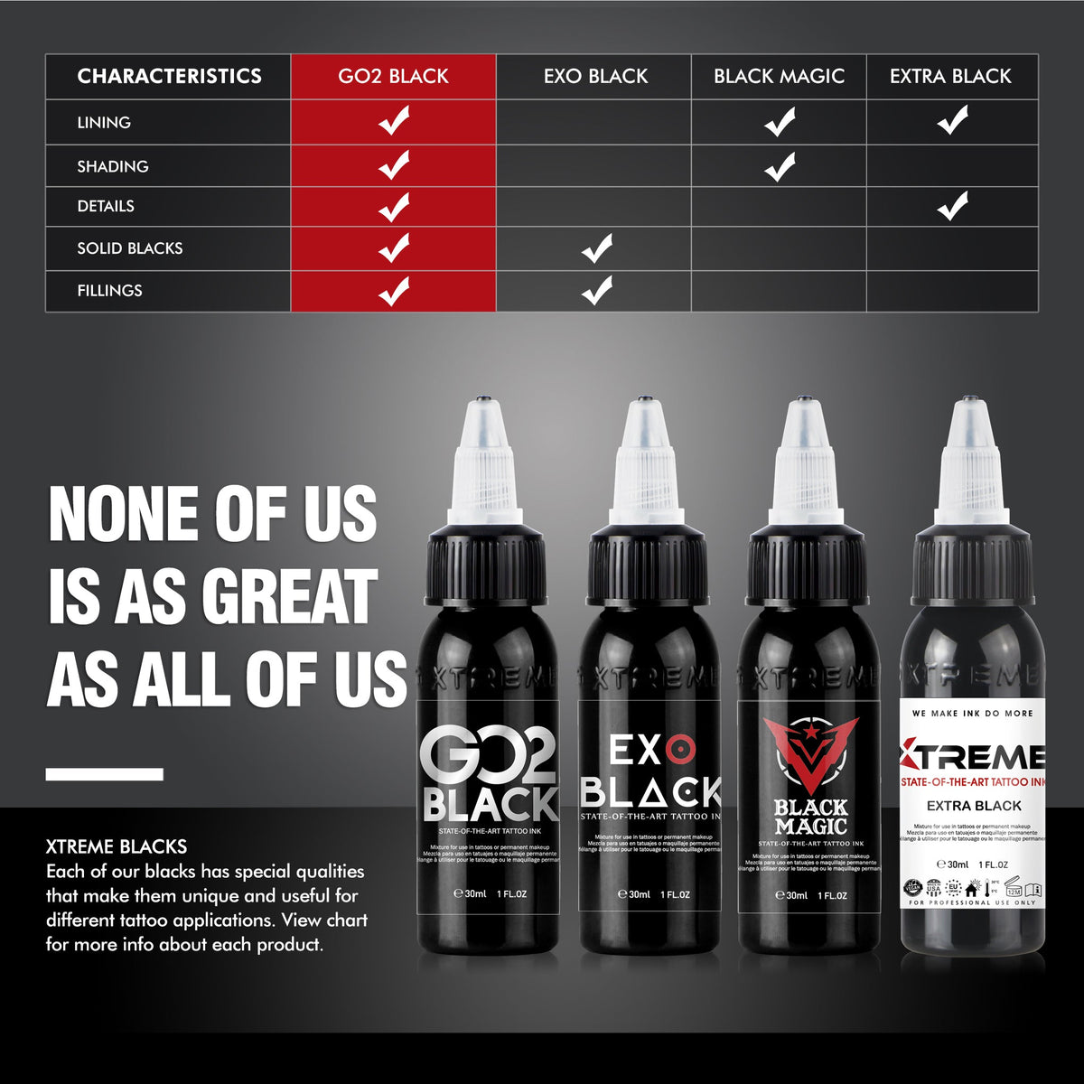 GO2 Black | Xtreme Inks