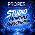 Proper Tattoo Studio Monthly Subscription