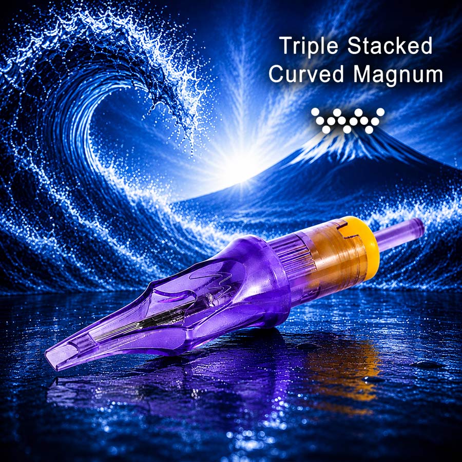 Triple Stacked Curved Magnums – MACH Cartridges