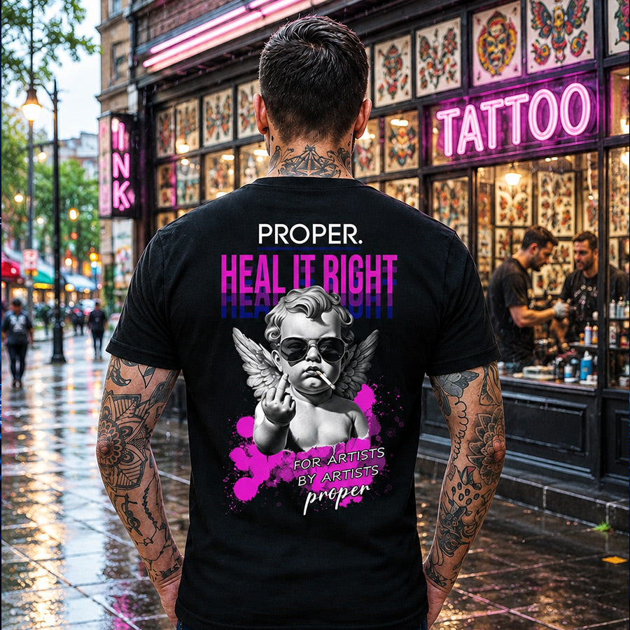 Heal it Right Tee - Black