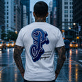 Proper Script Tee - White
